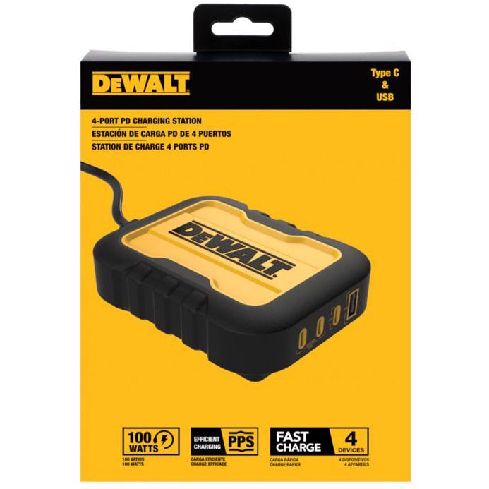 DeWalt AC-Powered USB Charging Station