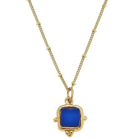 Susan Shaw Charlotte Gold Pendant Dainty Necklace