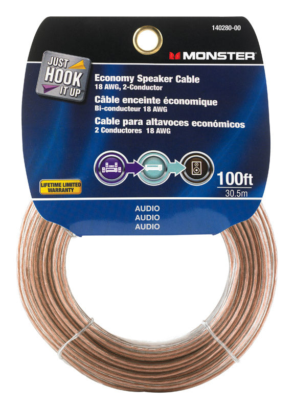 Monster Speaker Cable 18 AWG, 100'
