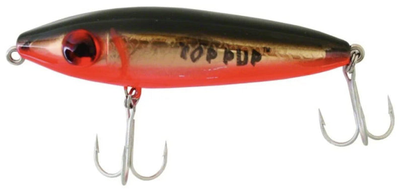 MirrOlure Top Pup 5/8 oz. Surface Walker Lures - 3.5"
