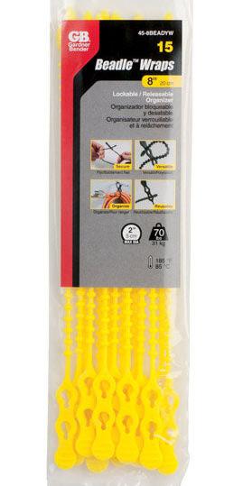 Gardner Bender 12" Beadle Cable Ties - 15 pc.
