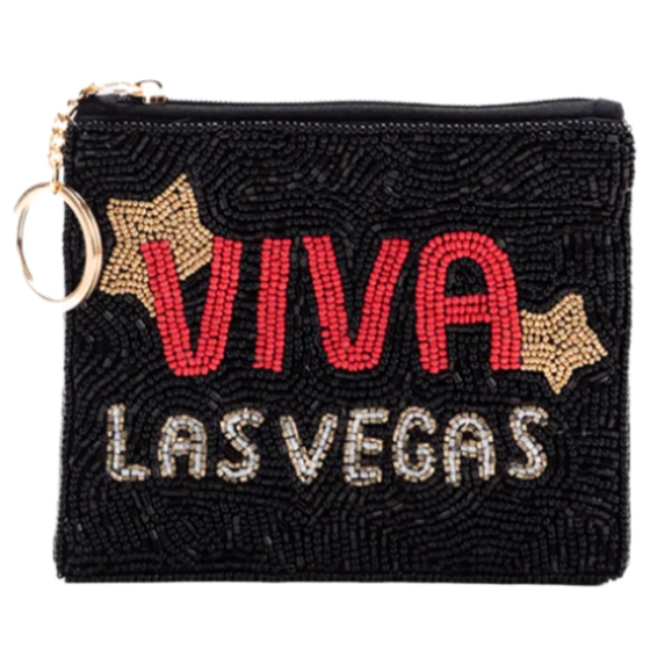 Jen & Co. Ricki Beaded Coin Pouch