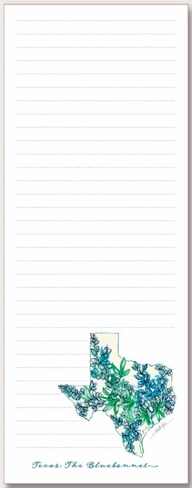 Amanda Klein Magnetic Refrigerator Notepads - 3.5" x 9"