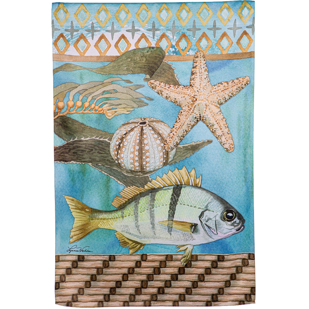 Evergreen Nature & Bird Themed House Flags - 28" x 44"