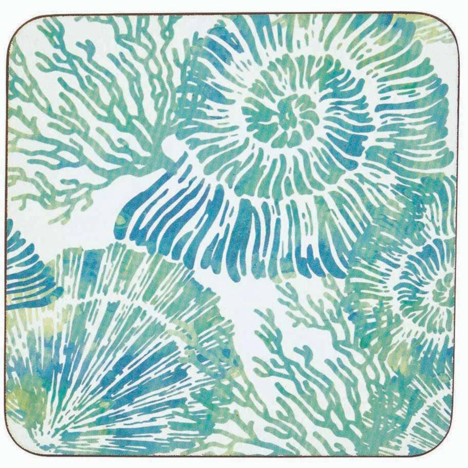 RockFlowerPaper Artful Coasters (Square) - 4 pc.