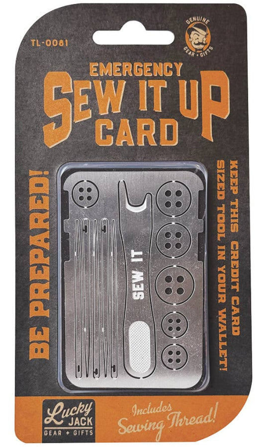 Trixie & Milo "Sew it Up" Emergency Button Mending Card Kit