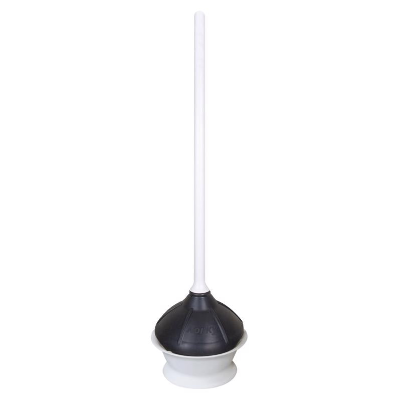 Korky 23" Toilet Plunger & Stand
