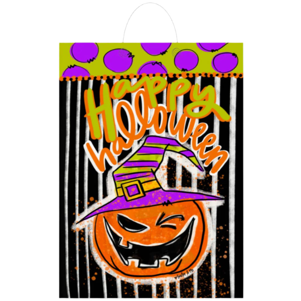 Baxter & Me "Happy Halloween" Door Hanger - 15" x 21.5"