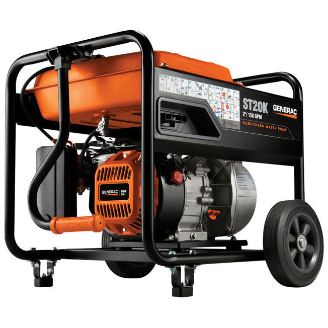 Generac 6HP Semi-Trash Automatic Gasoline Water Pump
