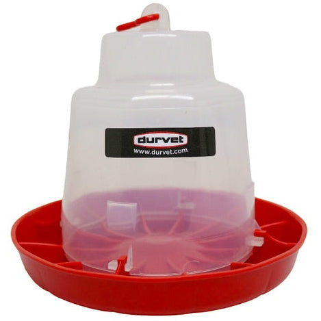Durvet Plastic Poultry Feeder - 1 lb. & 7 lb.