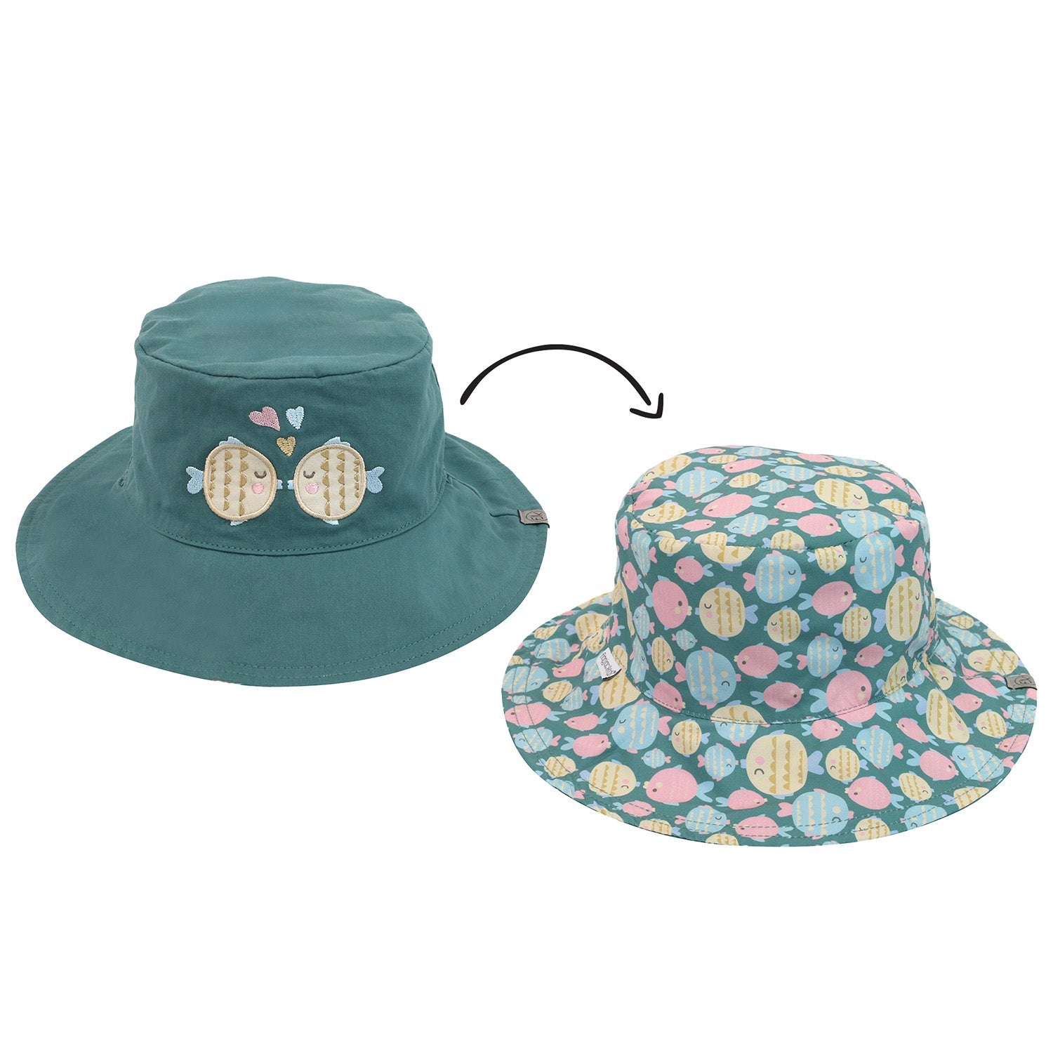 Flap Jacks Reversible Toddler & Youth Sun Hats