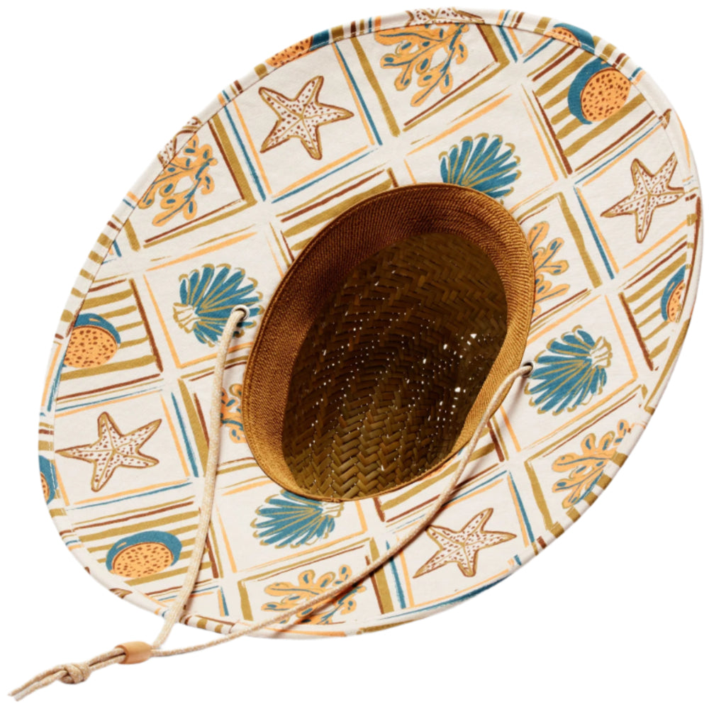 Hemlock Wide Brim Straw Lifeguard Hats