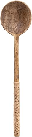 Mango Wood Spoon With Wrapped Handle