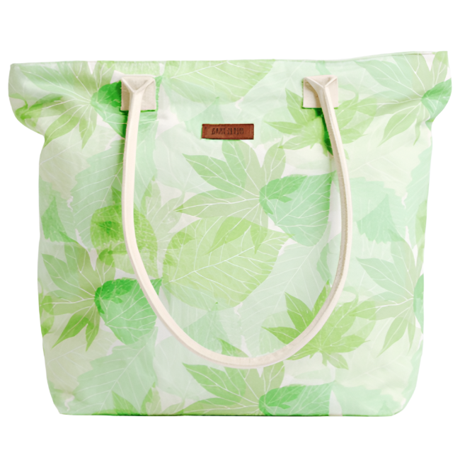 Sand Cloud Cotton Canvas Beach Tote - 16" x 20"