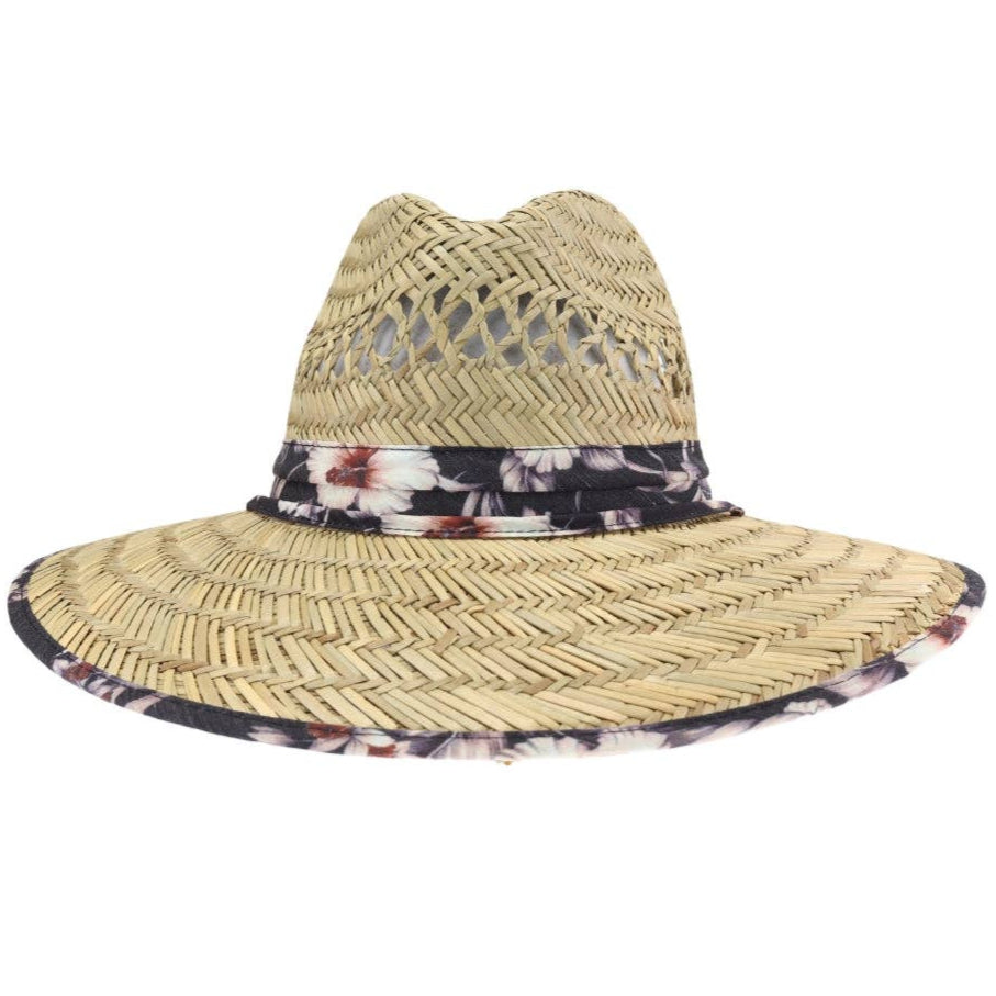 CC Maui Tropical Print Bamboo Lifeguard Hat