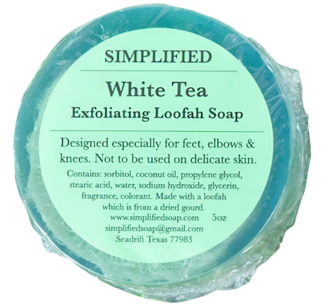 Simplified Soap Exfoliating Loofah Soap - 5 oz.