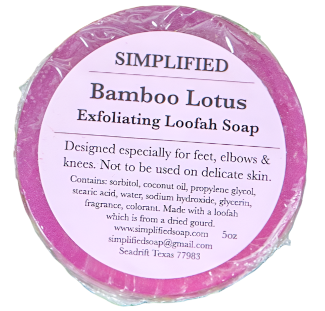 Simplified Soap Exfoliating Loofah Soap - 5 oz.