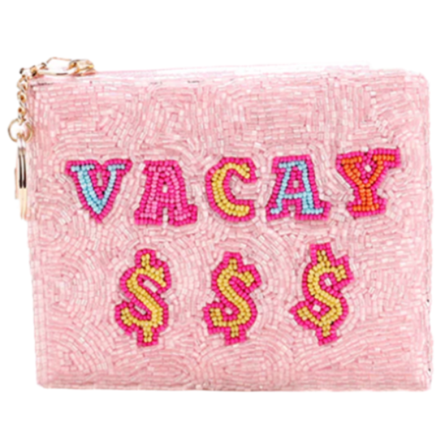 Jen & Co. Ricki Beaded Coin Pouch