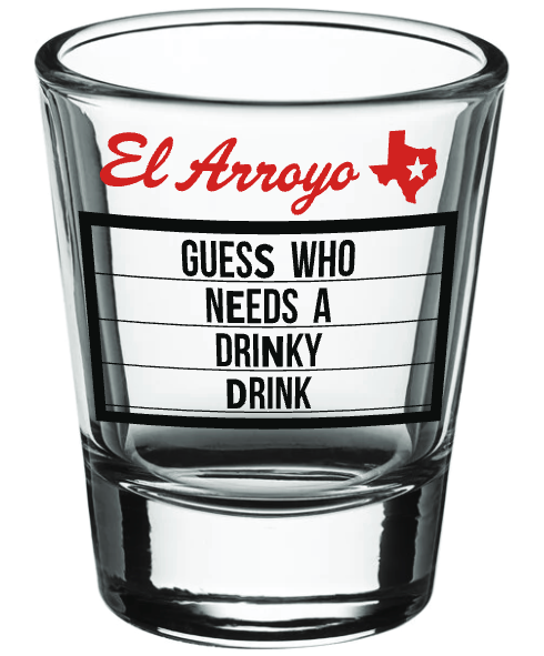 El Arroyo Marquee Shot Glasses
