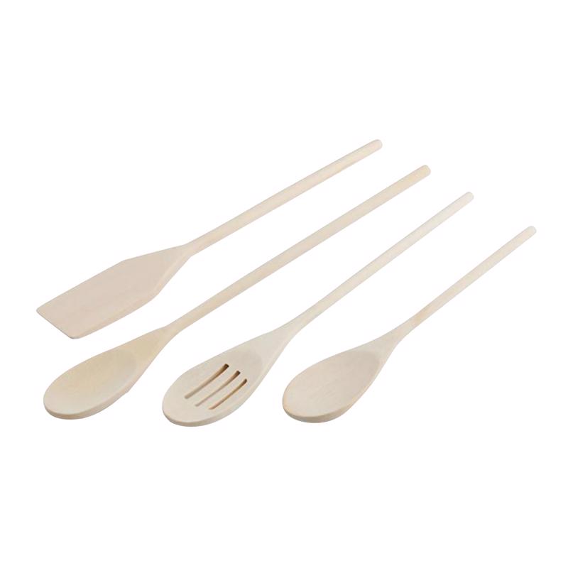 Farberware Beige Wood Spoon Set