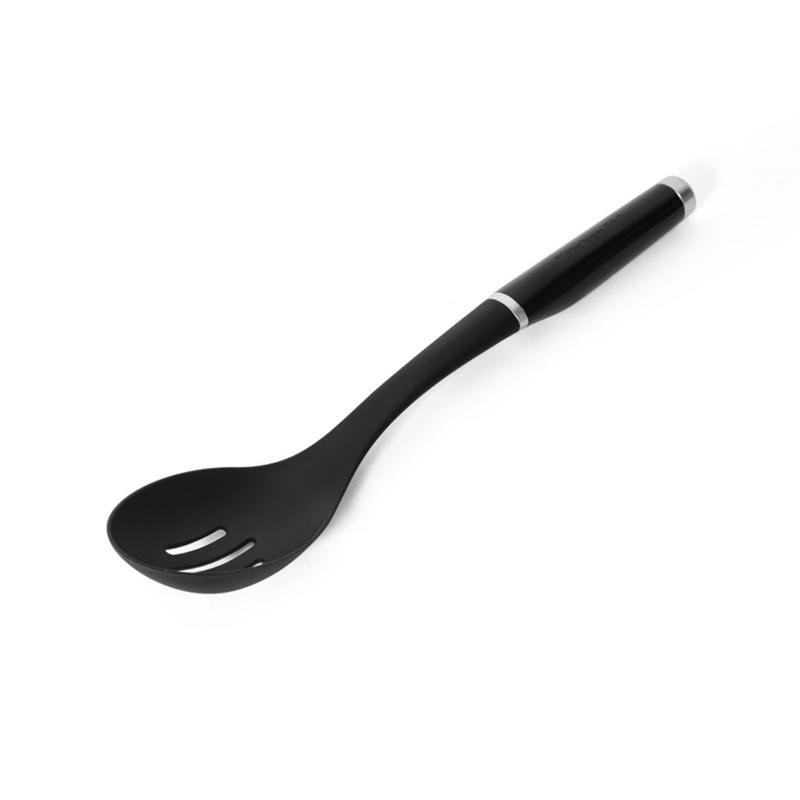 KitchenAid Black Nylon Slotted Spoon