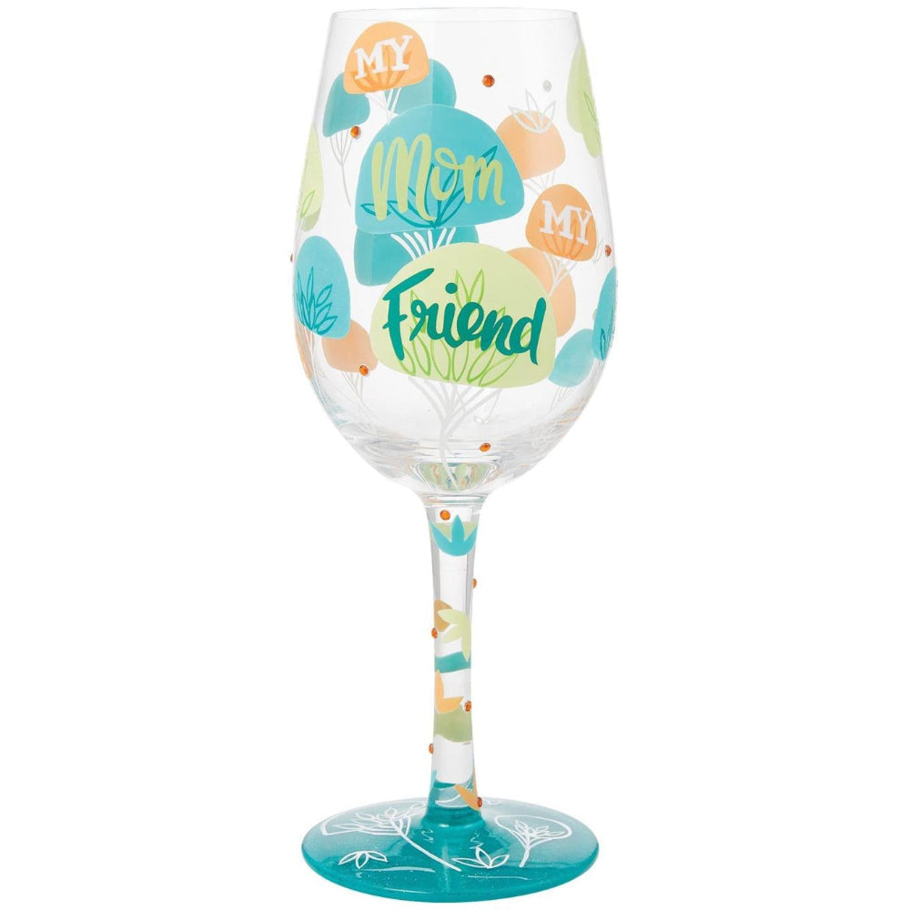 Lolita Hand-Painted Wine Glasses - 15 oz.