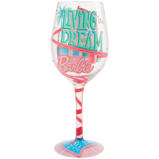 Lolita Hand-Painted Wine Glasses - 15 oz.