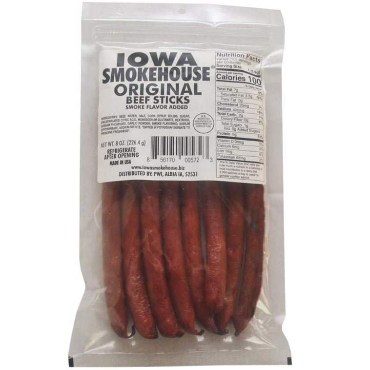 Iowa Smokehouse Beef Sticks