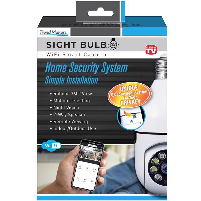 TrendMakers "Sight Bulb" WiFi Security Camera