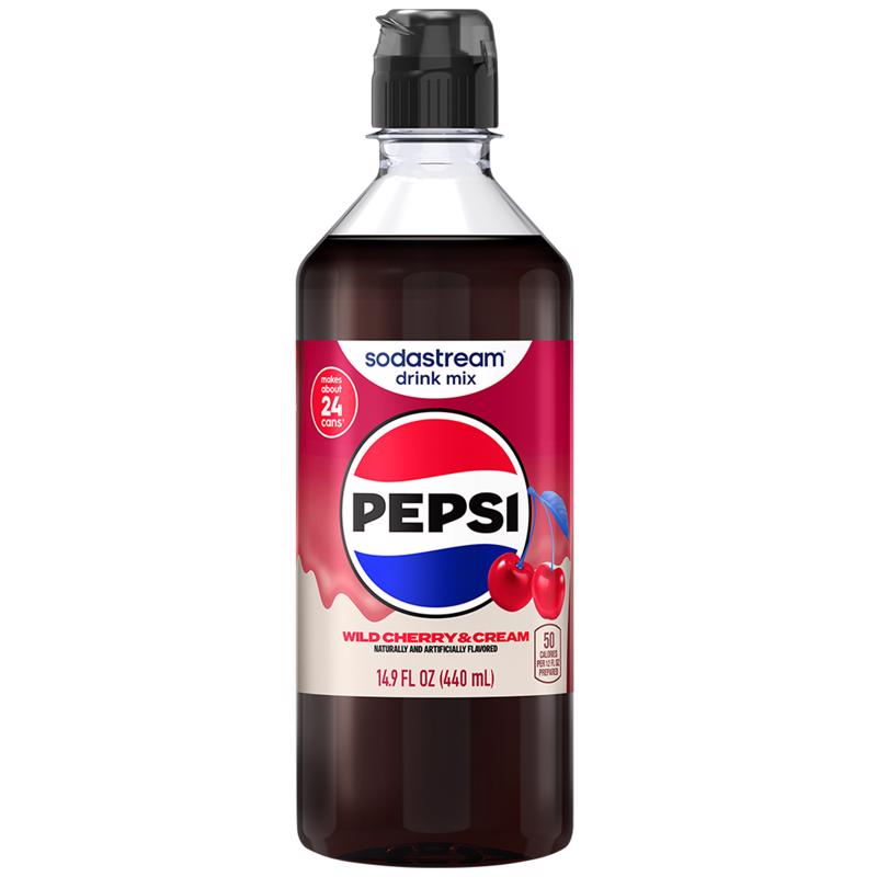 SodaStream Soda Flavoring Syrup (PepsiCo) - 14.9 oz.
