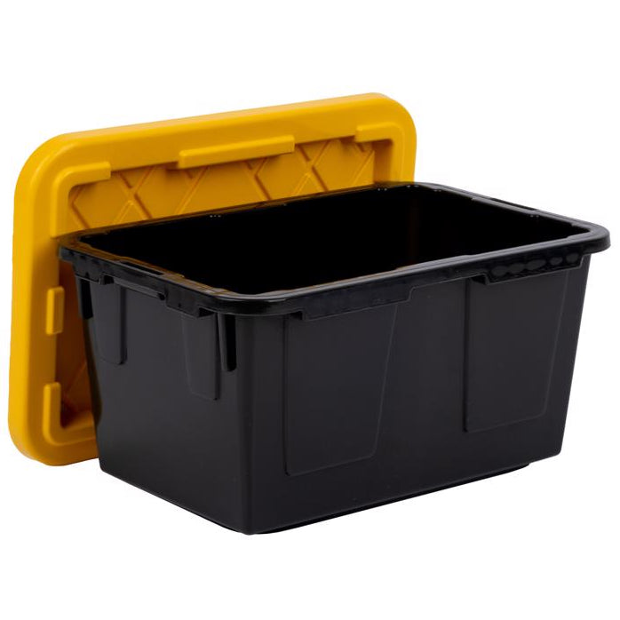 Greenmade Mini Black/Yellow Storage Tote - 2.4" x 3.3" x 4.8"