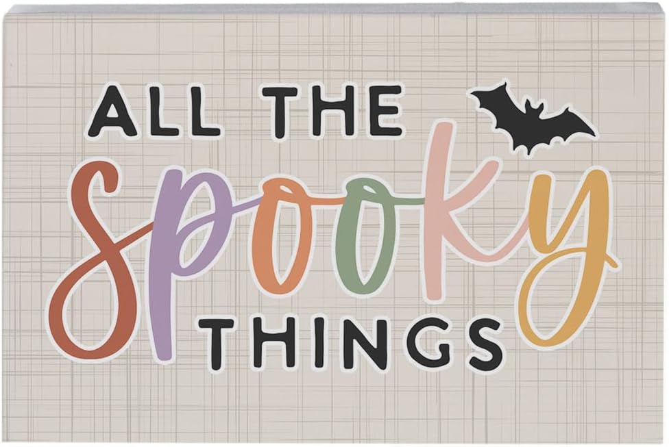 Sincere Surroundings Fall & Halloween Pinewood Blocks