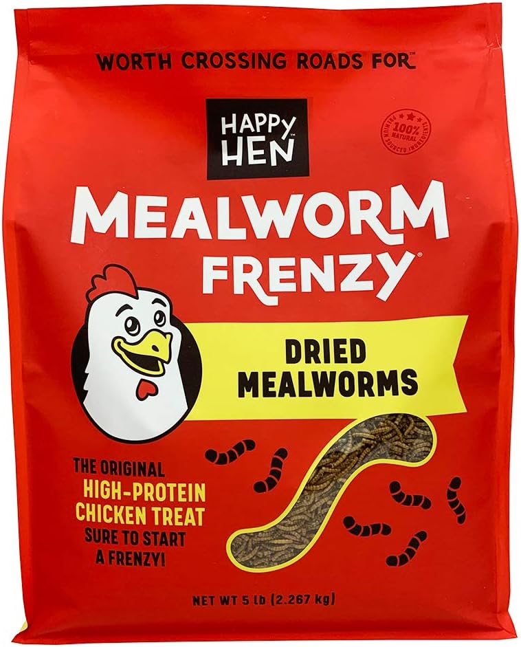 Happy Hen Mealworm Frenzy Chicken Treats - 3.5 oz. to 11 lb.