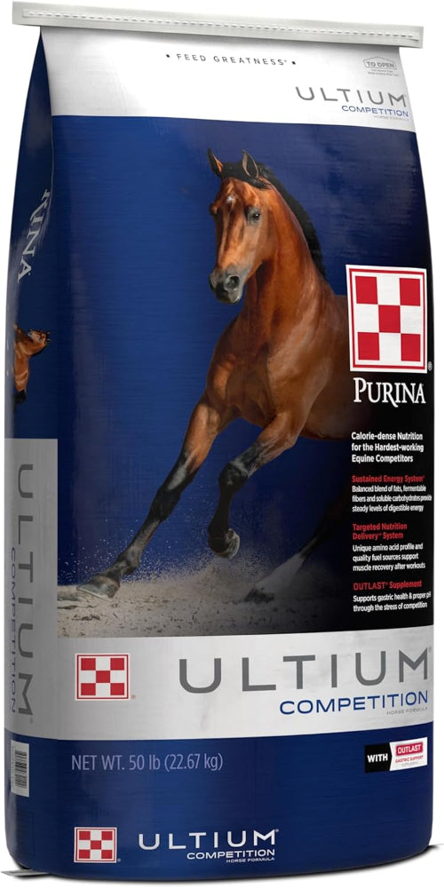 Purina Ultium Competition Horse Feed - 50 lb.