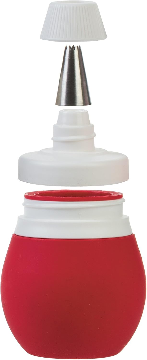 Prepworks Silicone Pastry Frosting Bulb w/ 3 Tips