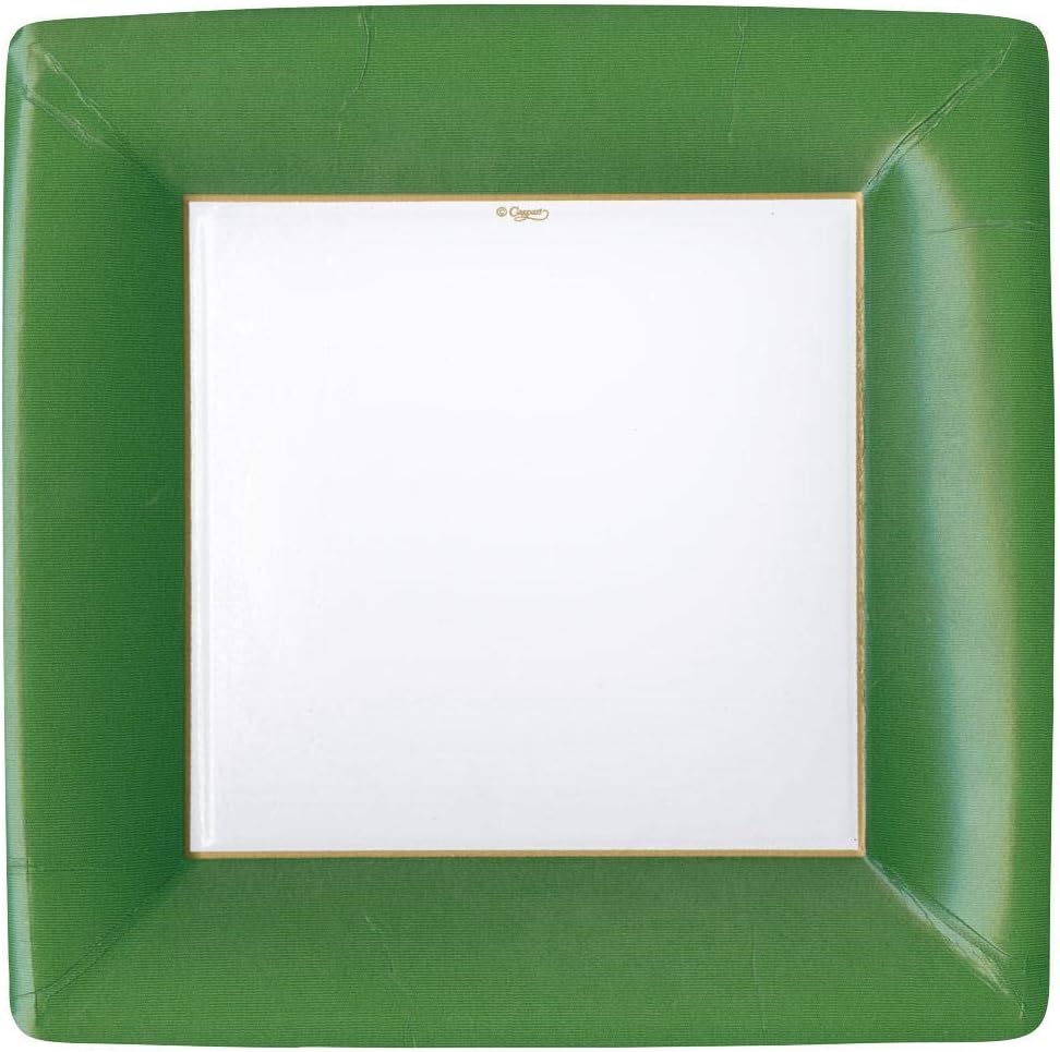 Caspari Square Paper Plates - 8 pc.