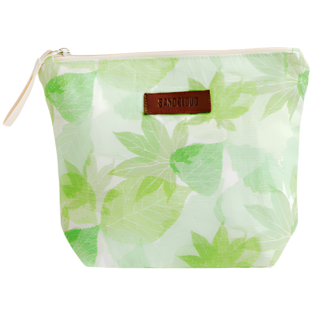 Sand Cloud Cotton Canvas Zipper Pouch