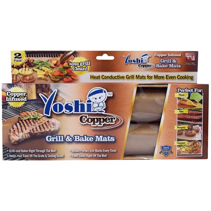 Yoshi Copper Grilling & Baking Mat - 13" x 15.75"