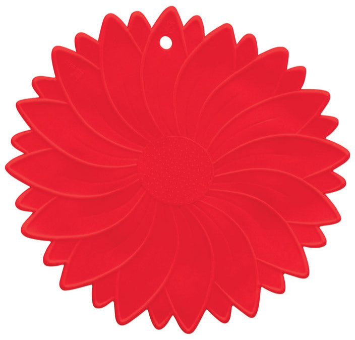 Harold's Kitchen Silicone Jar/Bottle Lid Gripper (Red)