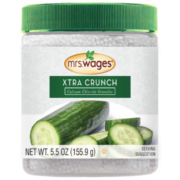 Mrs. Wages Xtra Crunch Calcium Chloride Pickling Granules - 5.5 oz.