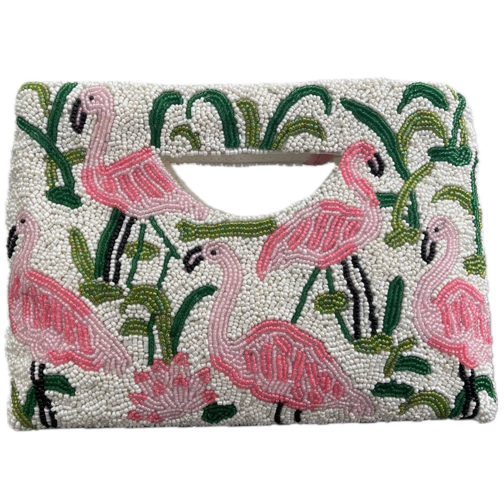 Tiana Designs Handmade Mini Beaded Purses - 6.5" x 9"