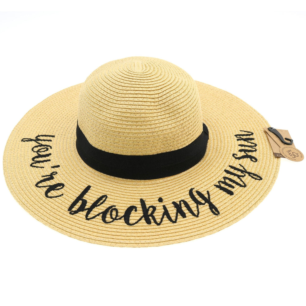 CC "You're Blocking My Sun" Sun Hat