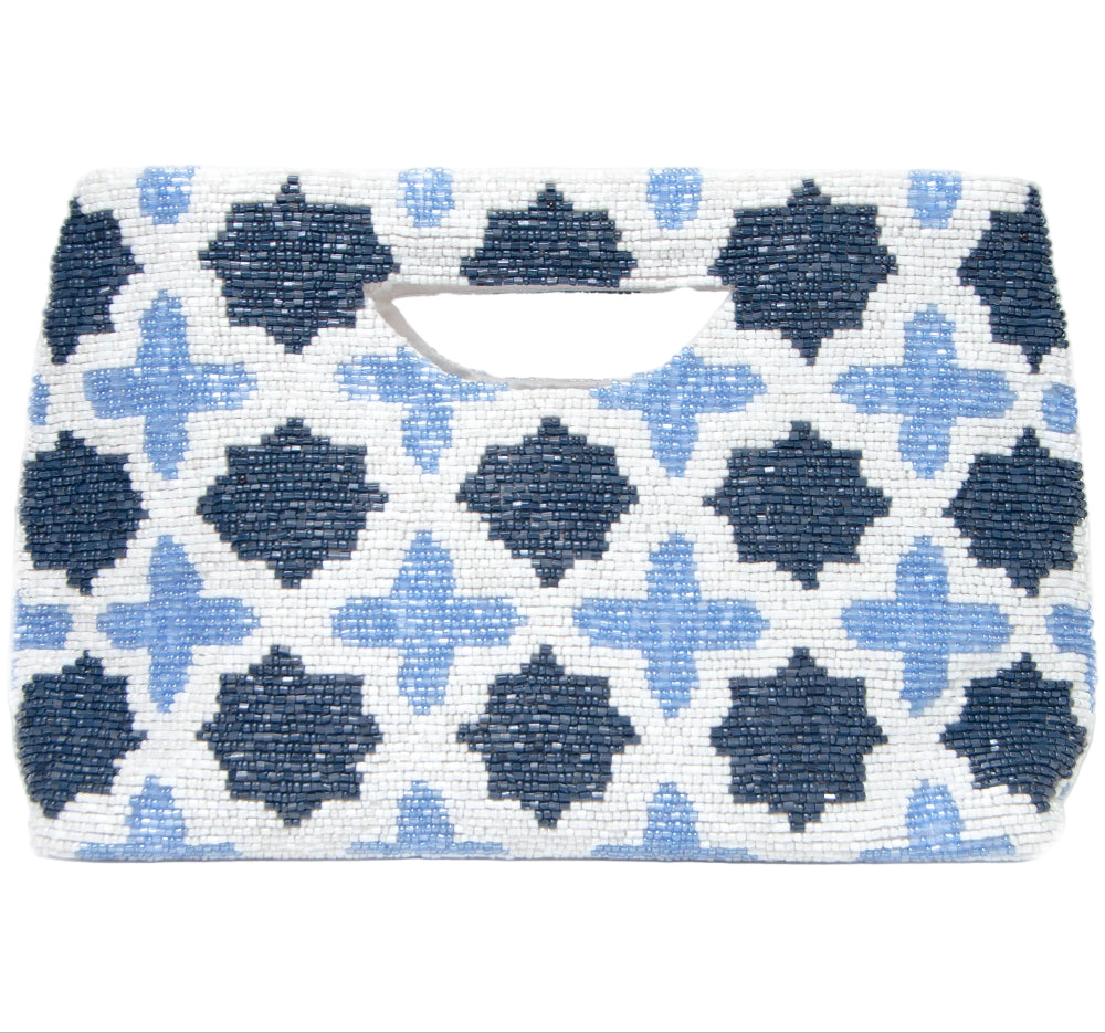 Tiana Designs Handmade Mini Beaded Purses - 6.5" x 9"