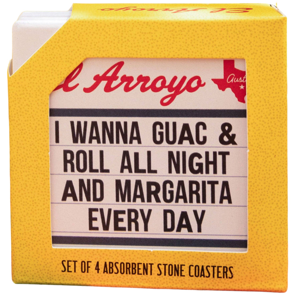 El Arroyo Stone Coaster Set - 4 pc.