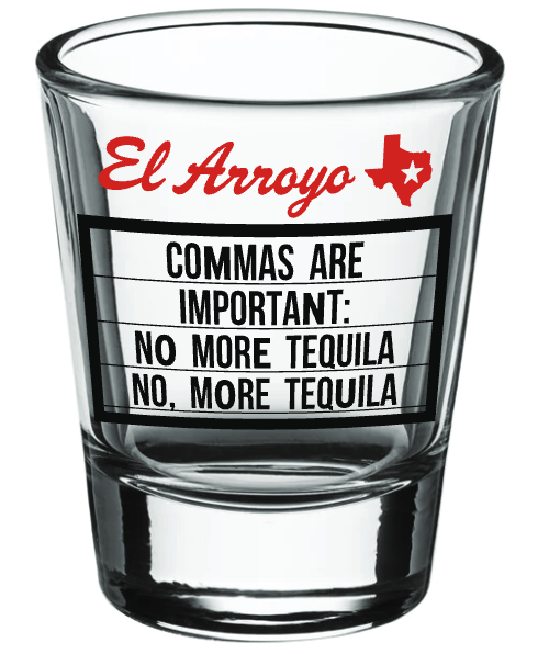 El Arroyo Marquee Shot Glasses