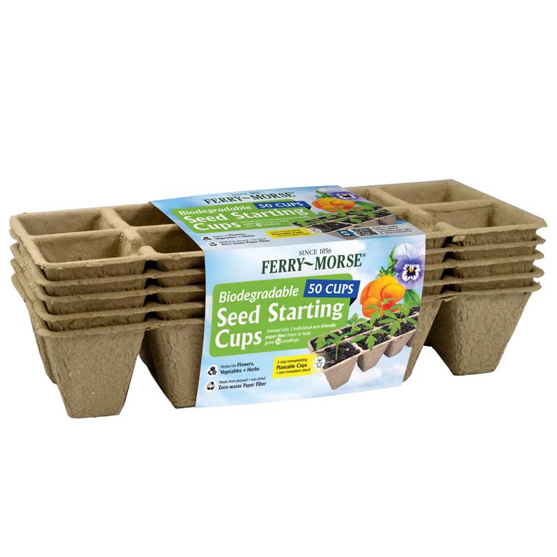 Ferry-Morse 50 Cell Plant Transplant Starting Trays - 1.75" x 1.75"