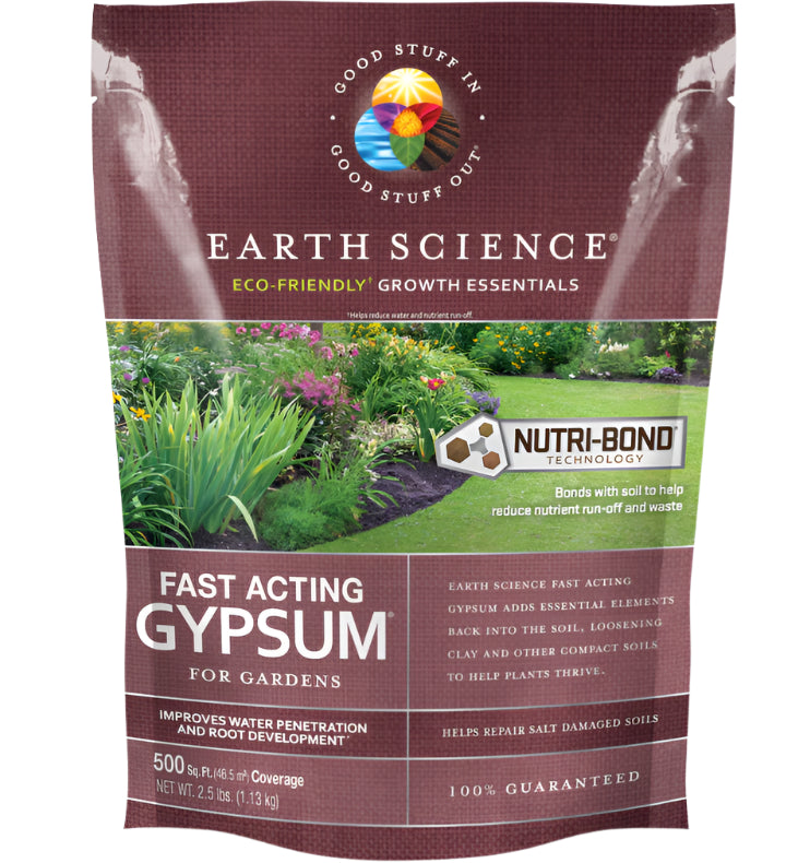 Earth Science Growth Essentials Garden Gypsum - 2.5 lb.