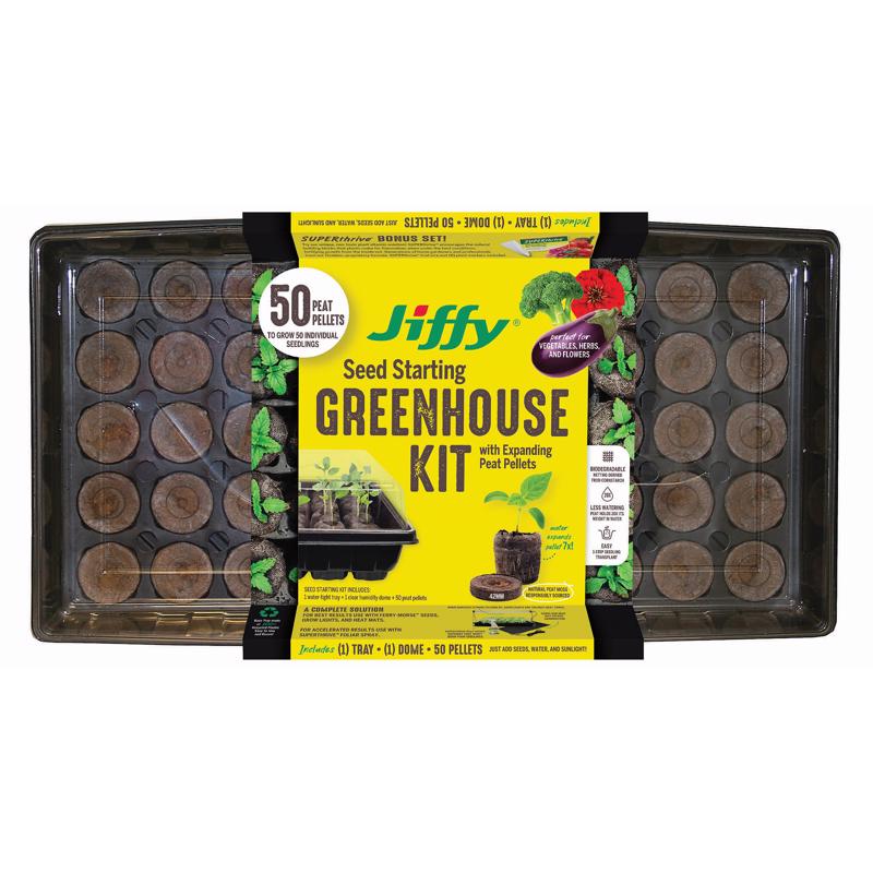 Jiffy Peat Pellet Seed Starting Kit - 50 pc.