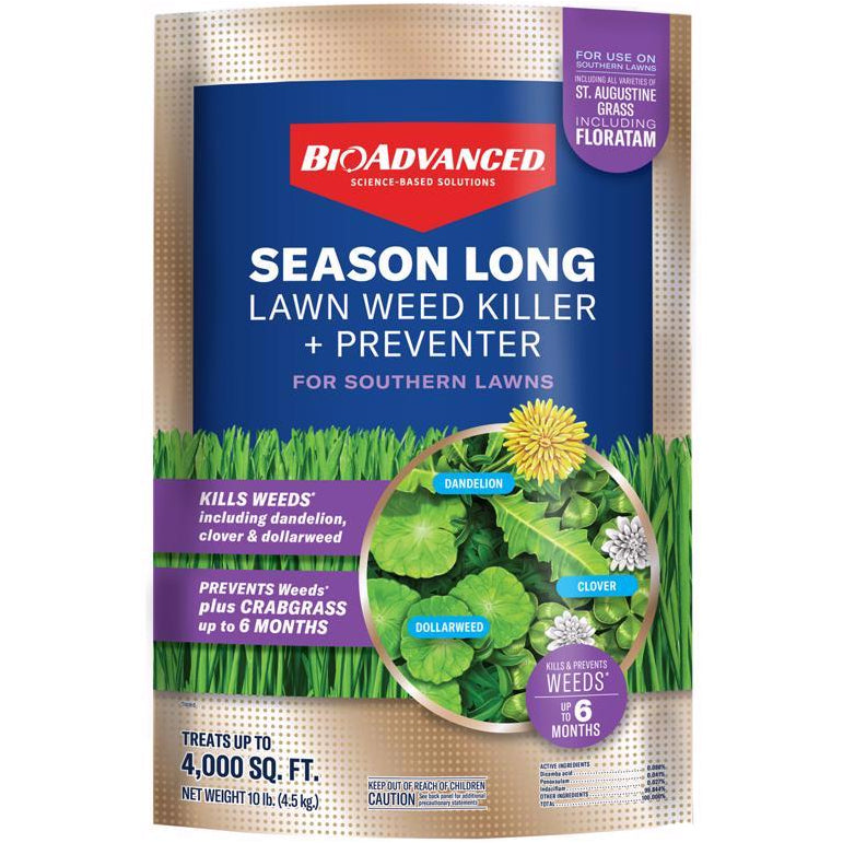 BioAdvanced Season-Long Weed Killer + Prevention Granules - 10 lb.