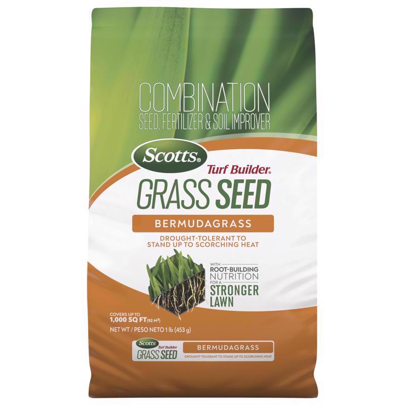Scotts Turf Builder Bermudagrass Seed/Soil/Fertilizer Mix - 1 lb.